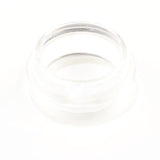 Clear Lucite Faceted Bangle