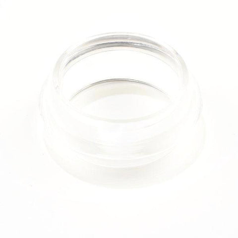 Clear Lucite Faceted Bangle