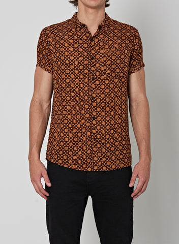 Beach Boy Shirt Sun Flare Old Gold