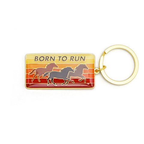 Born To Run Keychain