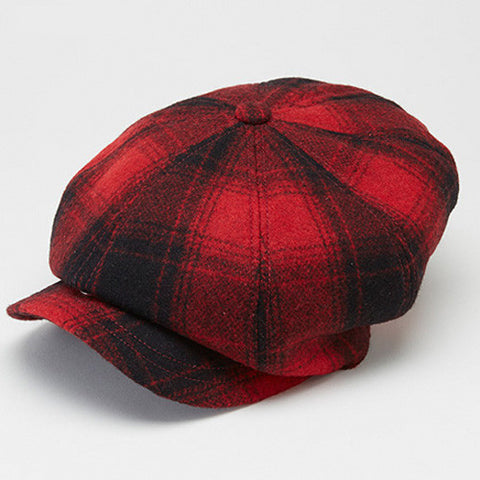 Marco Casquette Ombre Check Red