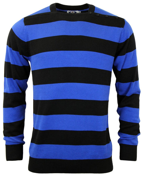 Jones Blue Stripe L/S