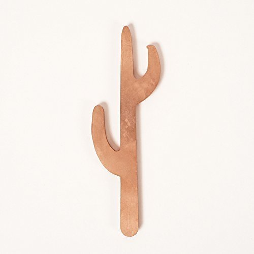 Saguaro Cactus Bottle Opener and Stand Copper