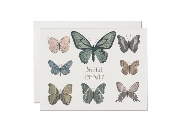 Sympathy Butterflies Card