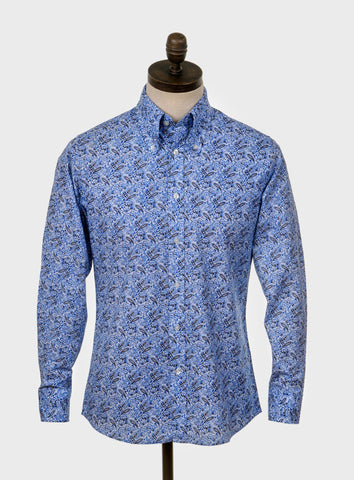 Cameron Blue Paisley Shirt