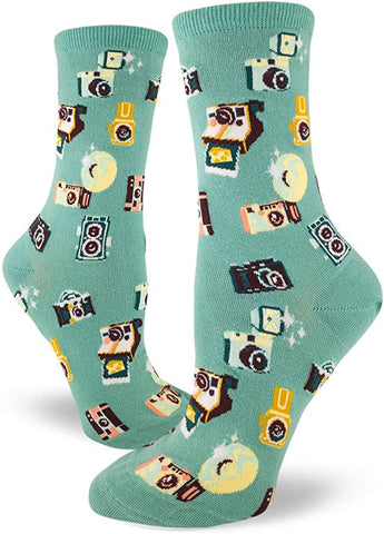 Say Cheese Women's Crew Socks