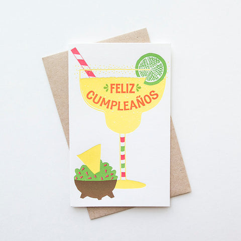 Feliz Cumpleanos Birthday Card