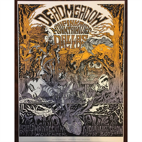 Dead Meadow Screen Print Framed Art