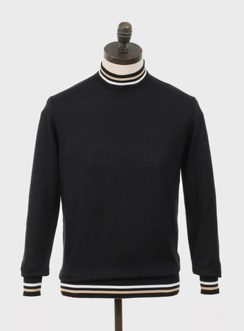 Haye Knitted Turtleneck Black