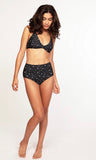 Rio Bikini Moon & Stars Top & Hi-Waist Bottom