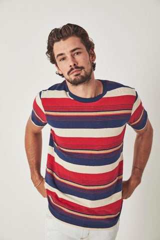 Old Mate Multi Stripe Tee