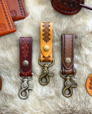 Leather Belt Key Fob