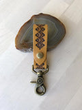 Leather Belt Key Fob
