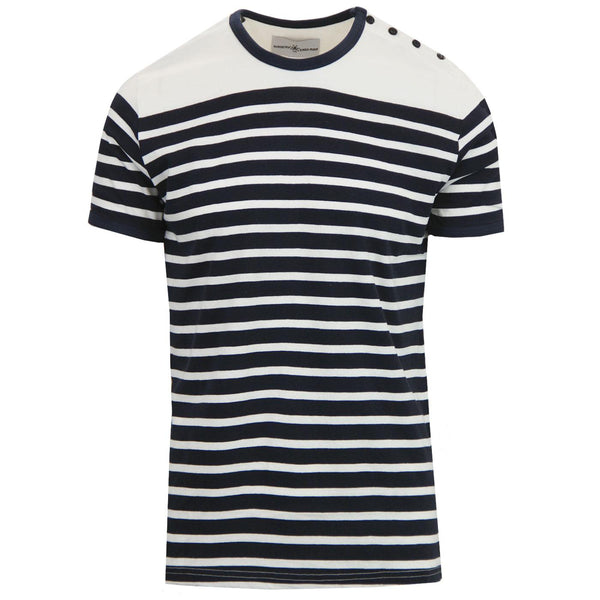 Le Beat Mod Breton Stripe S/S Shirt
