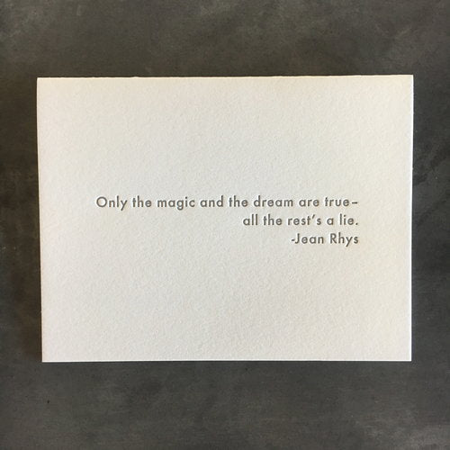 Jean Rhys Quote Card