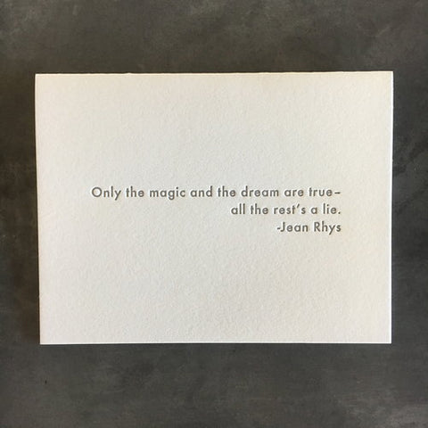 Jean Rhys Quote Card