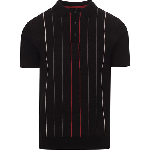 Stirling Pin Stripe Polo Shirt S/S