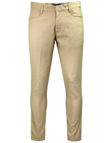 Logan Slim Trousers Stone