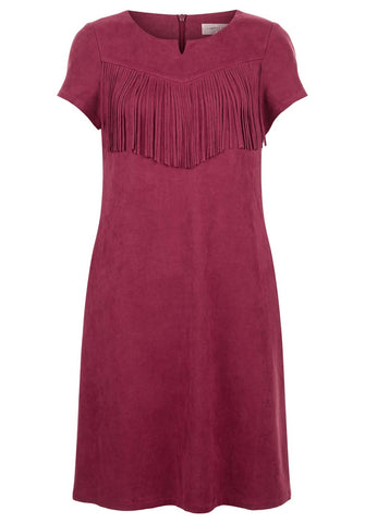 Windy City Tassel Shift Dress