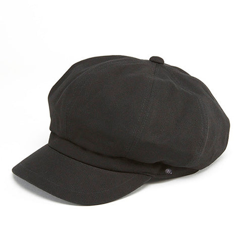 Waisted Twill Casquette Black